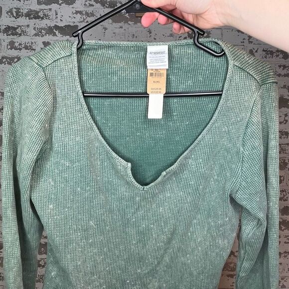 Pink | women nwt cropped waffle knit top - Picture 1 of 8